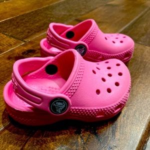 Pink Toddler Size 4 Crocs